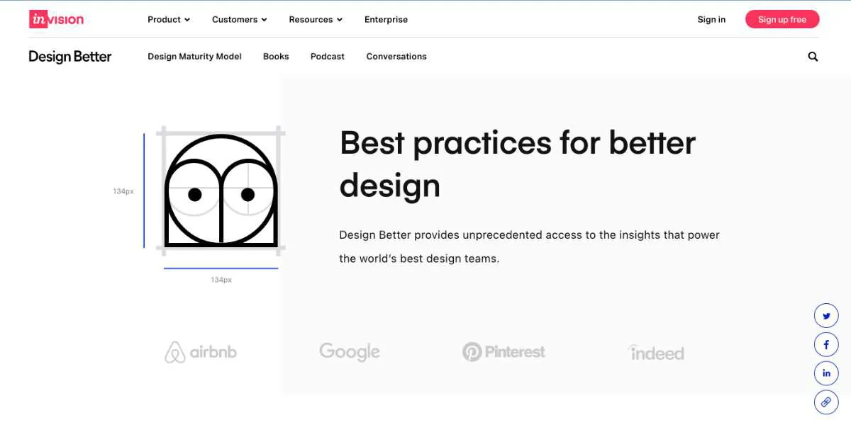 Blog UX hàng đầu - DesignBetter của InVision