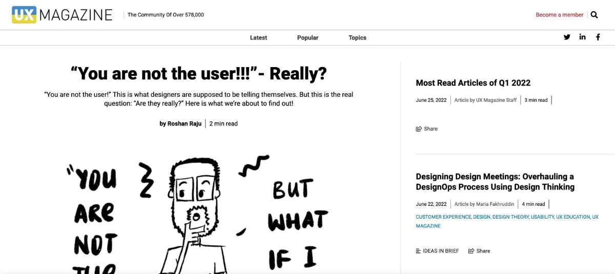 Blog UX hàng đầu - Tạp chí UX