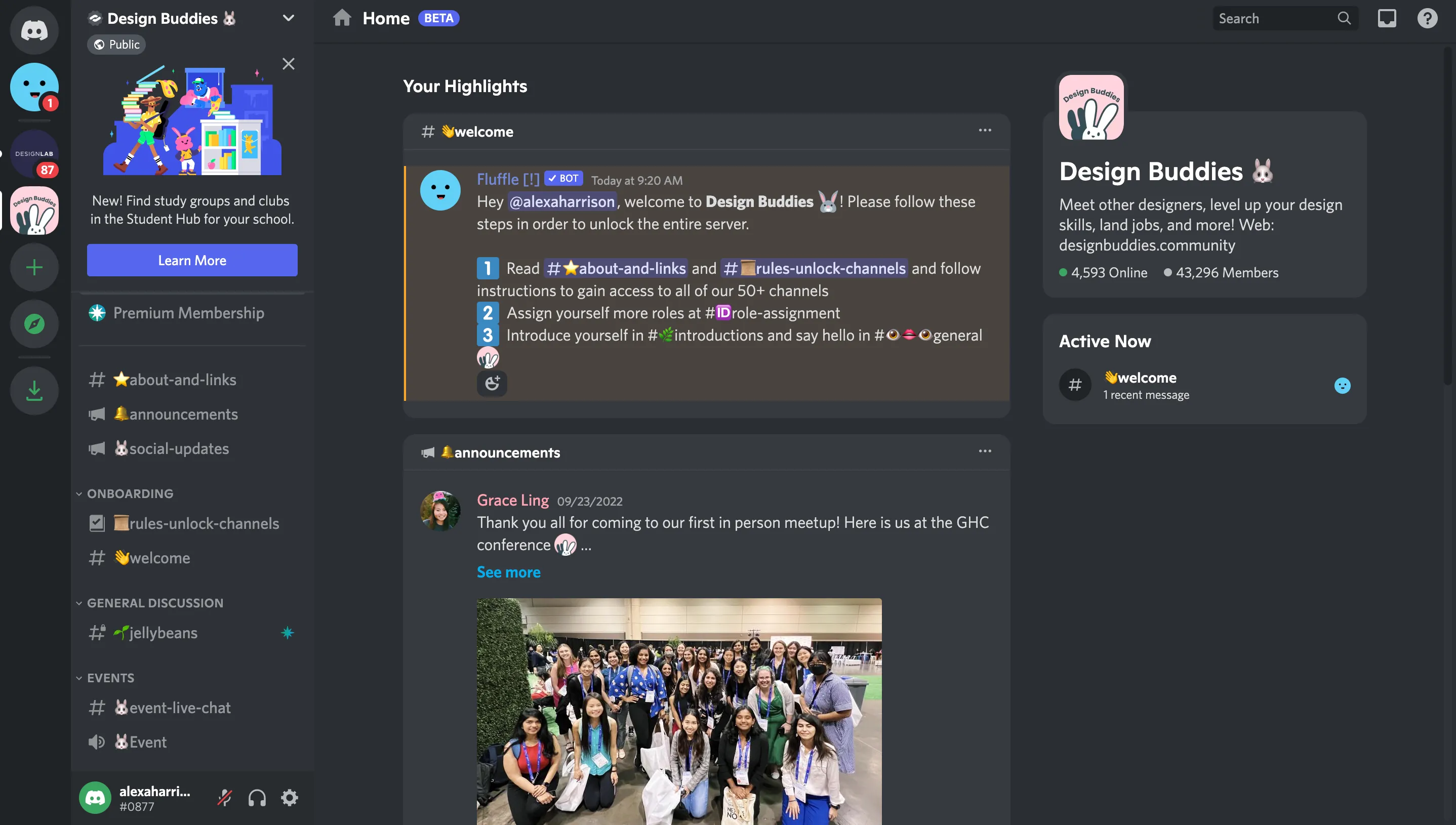 Bạn thiết kế - Discord - Cộng đồng UX